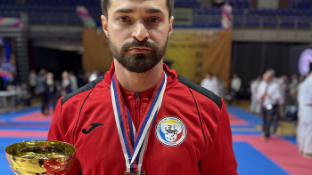 Vitalie Spînu, triplu campion mondial la karate shotokan