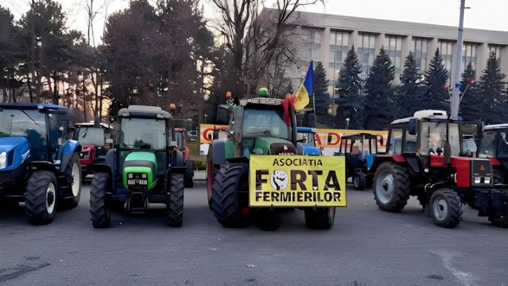 Fermierii vor protesta din nou în fața Guvernului și Parlamentului