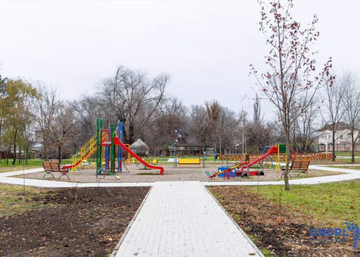 Parcul orășenesc din Leova a fost renovat prin Programul „Satul European”