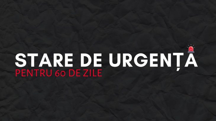 Ultima oră! Guvernul a aprobat instituirea stării de urgență, în sectorul energetic, pentru 60 de zile